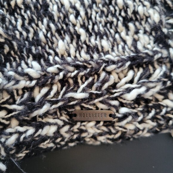 Hollister Knit Open Front Cardigan Chunky Sweater, Women’s XS/S, Oversized, EUC - Picture 9 of 9